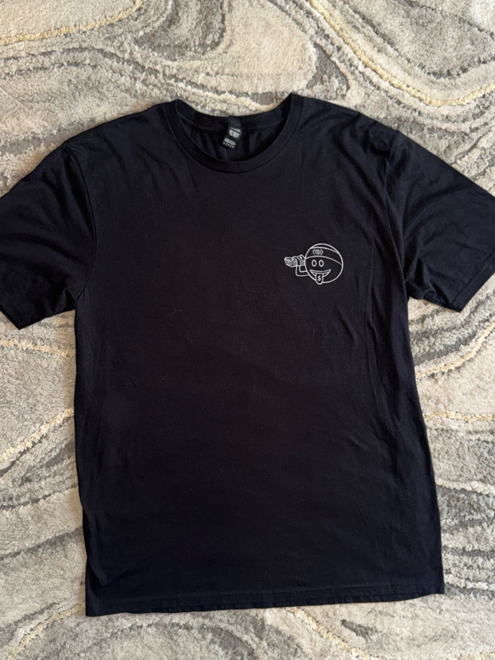 ALWAYS BET THE DOG Black Graphic Crewneck T-Shirt - Unbranded